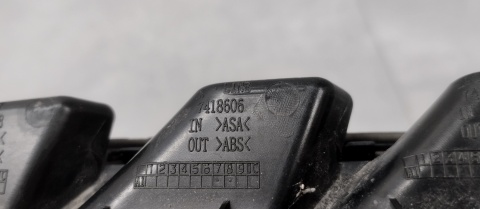 BMW X3 G01 X4 G02 iX3 LISTWA KRATKA BŁOTNIKA PRAWA PRZÓD 7418608 7418606