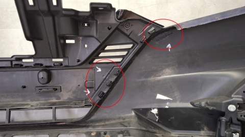 Zderzak przód przedni Nissan Qashqai II 2 J11 Lift 17-20 / + PDC + halogen
