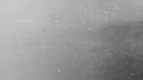Listwa progowa prawa Kia Sportage 3 III 10-15 osłona progu