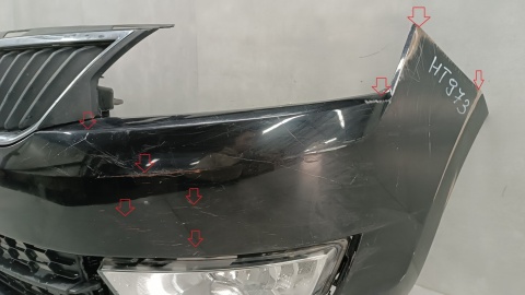 Zderzak przód przedni Skoda Rapid 5JA 12-17 /+ Halogeny