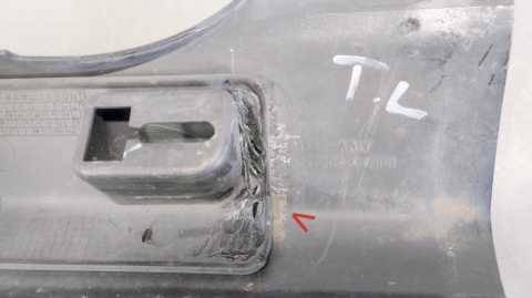 Listwa progowa lewa Ford Fiesta MK7 ST 3d Lift 12-18