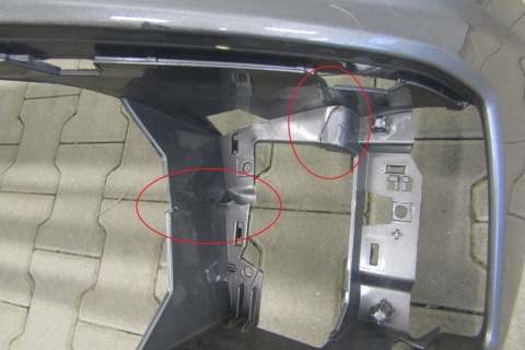 Zderzak przód przedni Audi A4 B9 8W0 Lift 19-