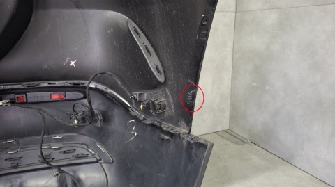 Zderzak tył tylny MERCEDES EQA H243 W243 AMG 21- / + 6 PDC + wiązka