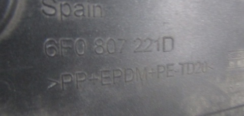 Zderzak przód przedni Seat Ibiza V 5 6F0 17-24 / + Podłoga