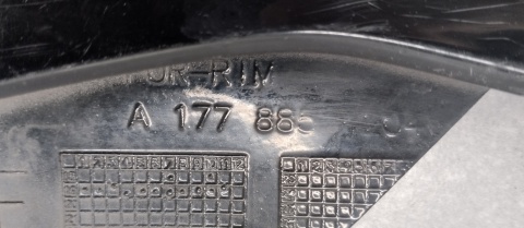 LISTWA SPOILER ZDERZAKA PRZÓD ŚRODEK MERCEDES A KLASA W177 AMG A35 A1778854204