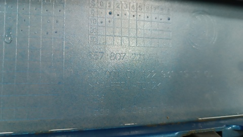Zderzak przód przedni Skoda Scala 657 19-22 /+ osłana