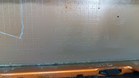 Zderzak przód przedni Skoda Scala 657 19-22 /+ Halogeny + osłona