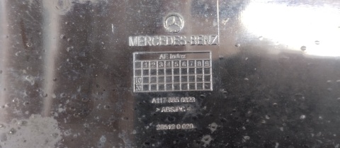 MERCEDES CLA W117 C117 LISTWA ZDERZAKA TYLNA CHROM 13-16 A1178850023