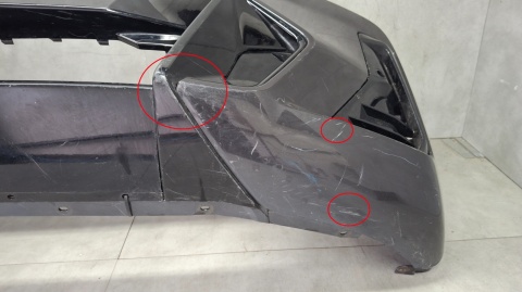 Zderzak przód przedni BMW X3 G01 Lift M Pakiet 21-24 / + ślizg