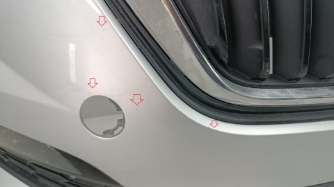 Zderzak przód przedni Skoda Scala 657 19-22 /+ Halogeny + osłona