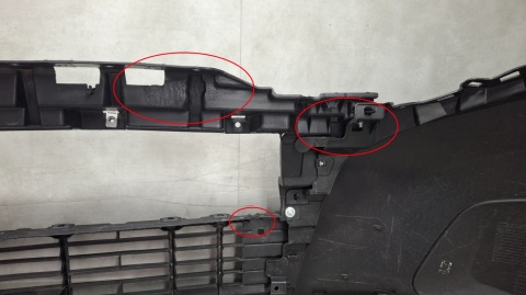 Zderzak przód przedni Fiat Ducato 3 III Lift 23-