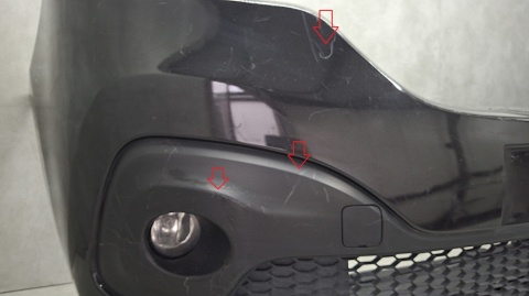 Zderzak przód przedni RENAULT TRAFIC III 3 14-21 / + halogeny + osłona