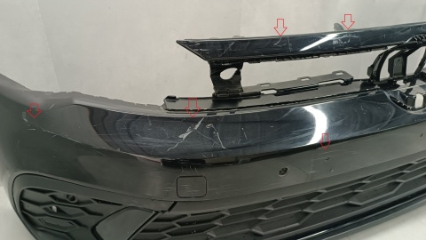 Zderzak przód przedni Volkswagen VW Polo VI 6 2GS GTI Lift 21- /+podłoga