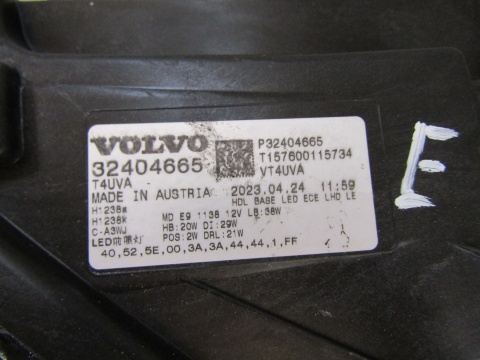 LAMPA PRZÓD VOLVO XC40 LIFT FULL LED BASE 22- LH LEWA 32404665