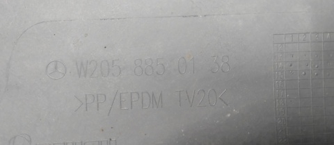 Zderzak tył tylny MERCEDES C KLASA W205 SEDAN 14-18
