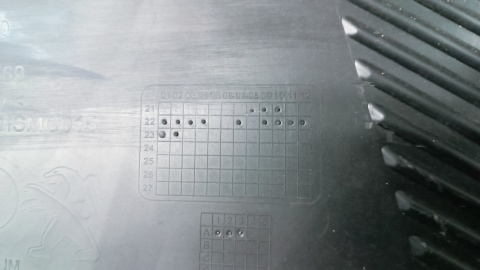 Zderzak tył tylny Peugeot 408 II 2 P54 22-
