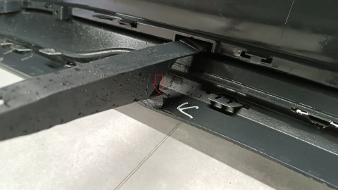 Zderzak tył tylny Mercedes B-Klasa W246 Lift 14-18