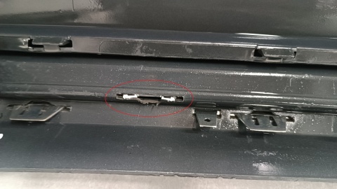 Zderzak tył tylny Mercedes B-Klasa W246 Lift 14-18