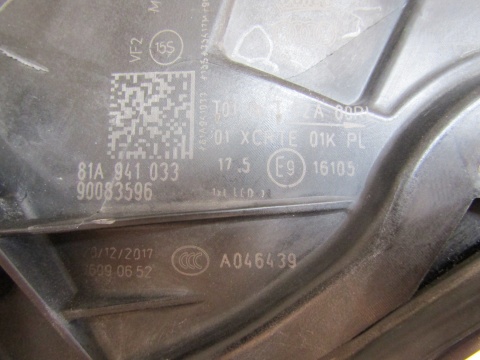LAMPA PRZÓD AUDI Q2 81A FULL LED 16-20 LH 81A941033