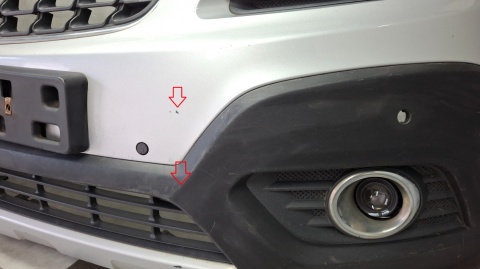 Zderzak przód przedni Opel Mokka I 12-16 ( Vauxhall) / + LEDy