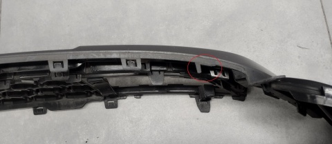 Atrapa Kratka Dolna zderzaka FIAT TIPO II CROSS 19-26 735734387 735734405