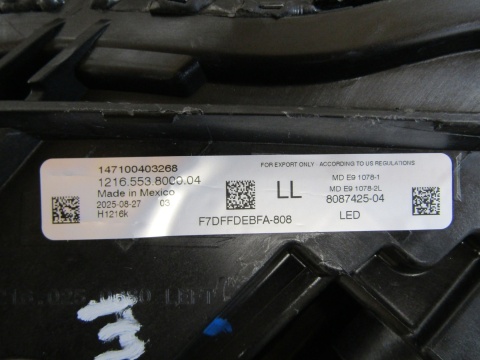LAMPA PRZÓD BMW M2 G87 FULL LED 22- LH LEWA SHADOW LINE 8087425-04