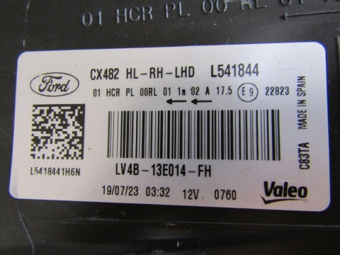 LAMPA PRZÓD FORD KUGA MK3 LED RH PRAWA 19-24 LV4B-13E014-FH