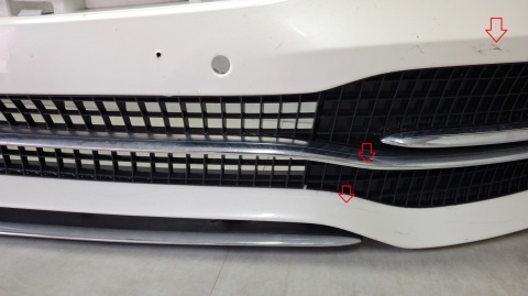 Zderzak przód przedni Mercedes S-klasa W222 Lift 17-20