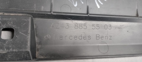 MERCEDES EQA EQB X243 H243 2021- OSŁONA POD ZDERZAK PRZÓD OE A2438855503