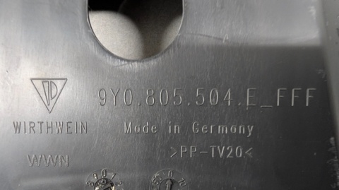 Osłona Pasa Zamka Przód Porsche Cayenne 9Y0 Lift 23- OE 9Y0805504E