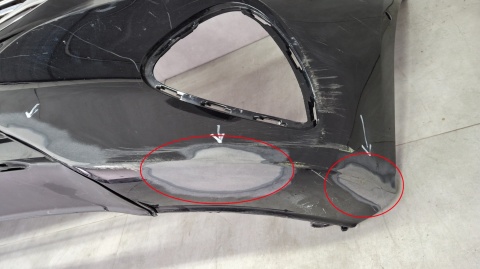 Zderzak przód przedni Mercedes W214 214 E klasa 23-