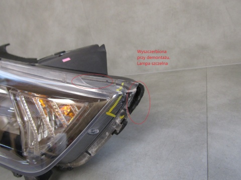 LAMPA PRZÓD HYUNDAI IONIQ LIFT LED RH PRAWA 19- 22