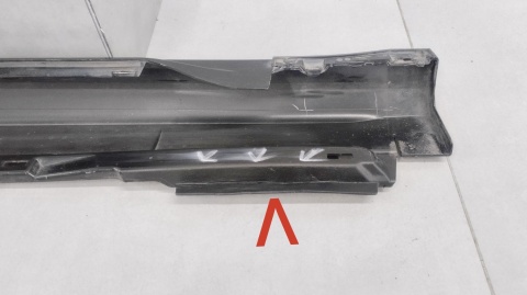 Listwa progowa lewa Audi A7 C8 4K8 S Line 17-