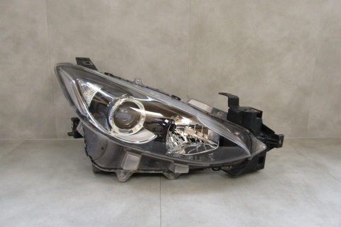 LAMPA PRZÓD MAZDA 3 III BM SOCZEWKA ZWYKŁA RH 13-16 BHR151030