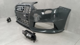 Zderzak przód przedni Audi A1 Lift 8XA S line 14-18 /+ halogeny