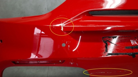 Zderzak tył tylny Ferrari 488 GTB 15-19