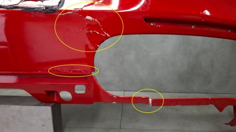 Zderzak tył tylny Ferrari 488 GTB 15-19