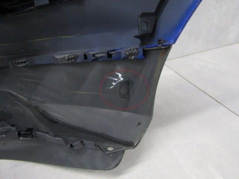 Zderzak przód przedni Ford Ecosport mk2 II 12-17 / + halogeny + wzmocnienie