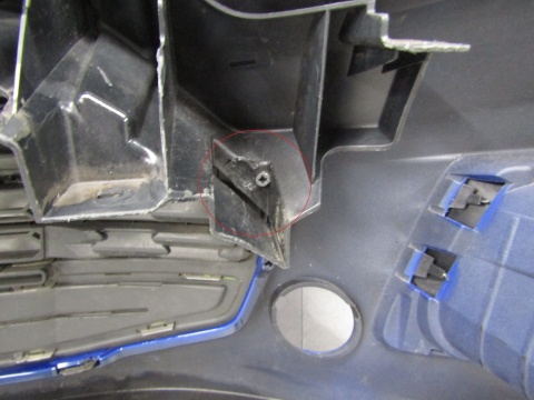 Zderzak przód przedni Ford Ecosport mk2 II 12-17 / + halogeny + wzmocnienie