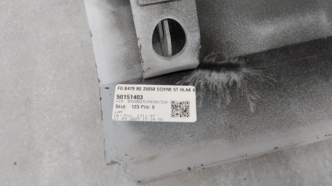Listwa progowa prawa Ford Fiesta MK8 ST Line ST 5D 18-
