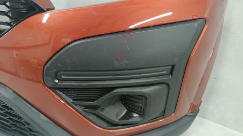 Zderzak przód przedni Dacia Sandero III 3 Stepway 20-25 /+ podłoga + radar