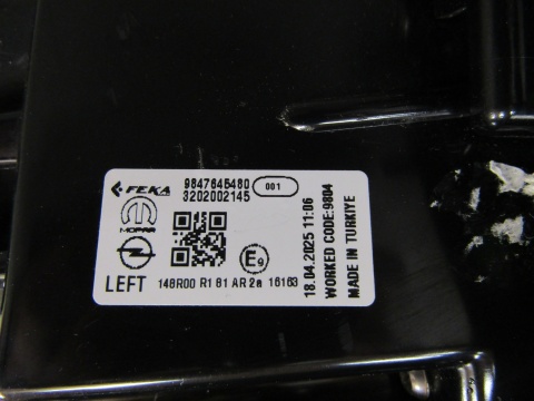 LAMPA TYŁ TYLNA OPEL FRONTERA ZWYKŁA 24- LH LEWA 9847645480