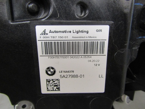 LAMPA PRZÓD BMW X5 G05 X6 G06 FULL LED 18-23 RH 5A27988-01