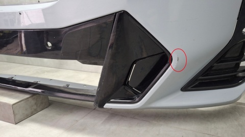 Zderzak przód przedni BMW X3 G01 Lift M Pakiet 21-24 / + ślizgi