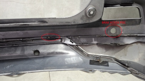 Zderzak tył tylny Honda CR-V IV 4 lift 15-18