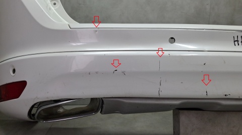 Zderzak tył tylny Volvo XC60 1 I LIFT 13-17 / + wydechy