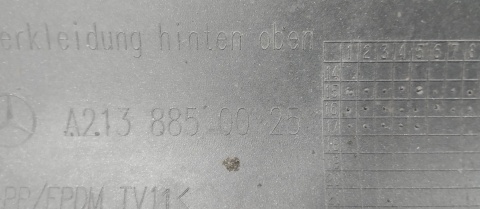 Zderzak tylny Mercedes E-Klasa 213 Sedan 16-