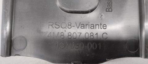 Osłona maskownica pasa przedniego przód górna AUDI RSQ8 RS Q8 4M8 18-