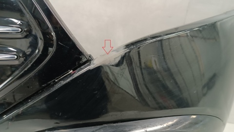 Zderzak przód przedni MERCEDES EQB W243 AMG 21- /+LED+ ślizgi+wiązka+3PDC