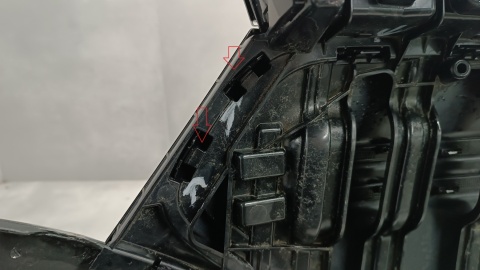 Zderzak przód przedni MERCEDES EQB W243 AMG 21- /+LED+ ślizgi+wiązka+3PDC